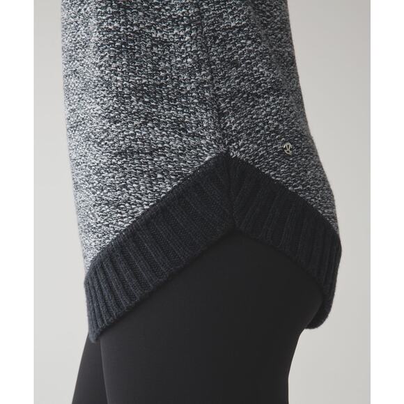 Lululemon Passage To Prana Sweater Merino Wool Pullover Snap Collar - Picture 7 of 11